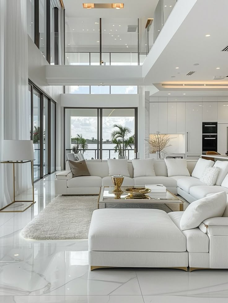 Luxury living room interior with designer TV unit — Lucknow